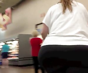массивные Зрелые pawg Гильф покупателя